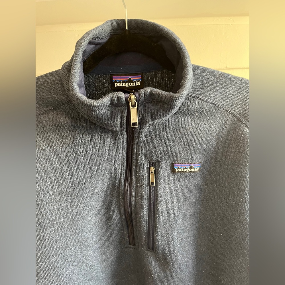 Patagonia mens blue better sweater size L